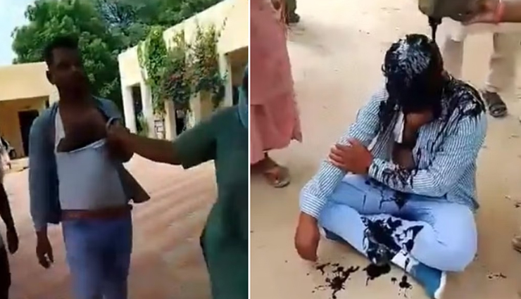 Rajasthan: Teacher Thrashed, Head & Face Blackened For ‘Molesting’ Girl Student In Ganganagar; Video Viral