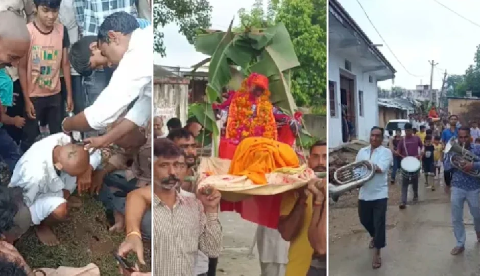 चित्तौड़गढ़ में बंदर की मौत पर ग्रामीणों ने निभाई अंतिम संस्कार की सभी रस्में, मुंडन, पिंडदान और अस्थि विसर्जन