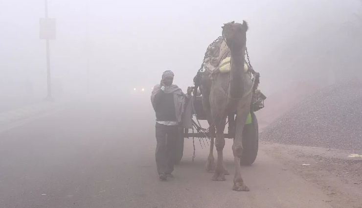 उत्तर भारत में फिर लौटी ठंड, राजस्थान में बारिश और शीतलहर की संभावना