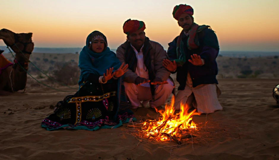 राजस्थान में कड़ाके की ठंड और घना कोहरा, तापमान 3.7°C तक गिरा; AQI 250 पार