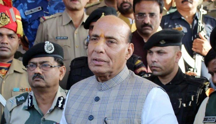 राजनाथ सिंह आज से जम्मू-कश्मीर के 2 दिवसीय दौरे पर