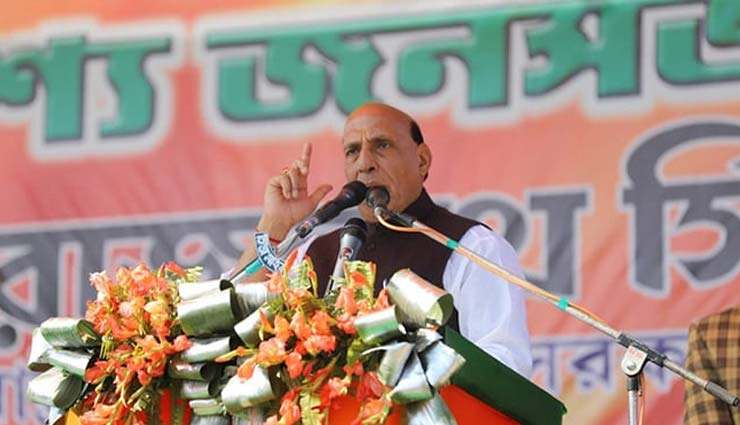 'चौकीदार चोर नहीं, प्योर है, उसका अगली बार प्रधानमंत्री बनना श्योर है और यही देश की हर समस्या का क्योर है' : राजनाथ सिंह