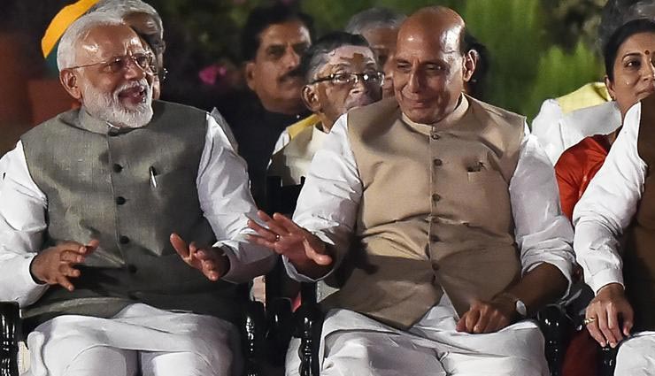 पहले थे सिर्फ 2 का हिस्सा अब मोदी सरकार की 4 और कैबिनेट कमेटियों में शामिल हुए राजनाथ सिंह