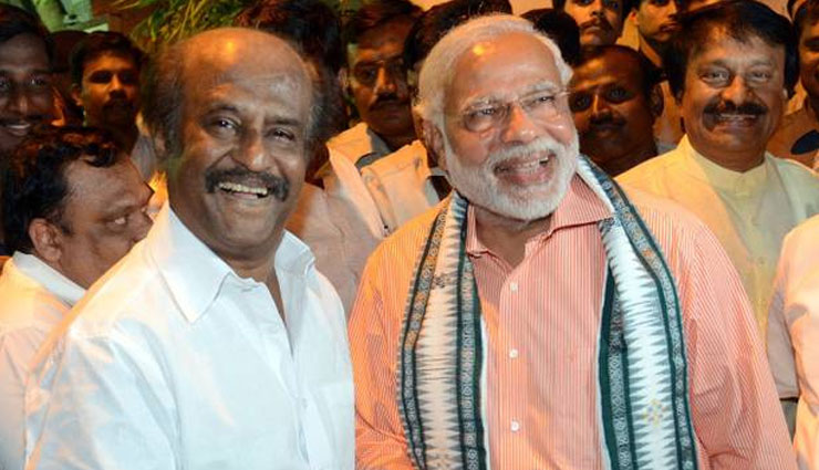 रजनीकांत ने मोदी को बताया 'करिश्माई' नेता तो वही राहुल गांधी को लेकर कह डाली यह बात