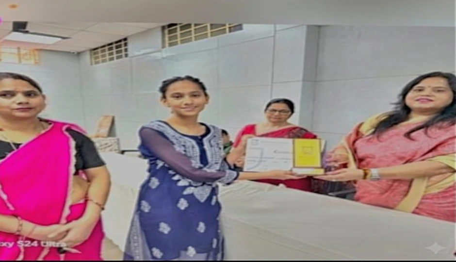 राजवंश पब्लिक स्कूल की छात्रा भूमिका शर्मा राजस्थान बोर्ड परीक्षा में टॉपर, हिन्दी दिवस पर होंगी सम्मानित