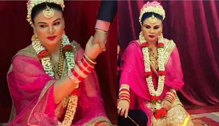 8 महीने बाद ड्रामा क्वीन राखी सावंत ने शेयर की शादी की फोटो, लेकिन गायब दिखा दूल्हा