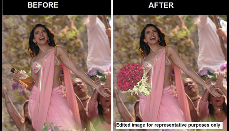 Sanskaari CBFC replaces Rakul Preet Singh’s alcohol bottle with flowers in ‘De De Pyaar De’