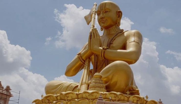 1000 करोड़ की लागत से बन रहा रामानुजाचार्य का मंदिर, गर्भगृह में रखी जाएगी 120 किलो सोने की मूर्ति
