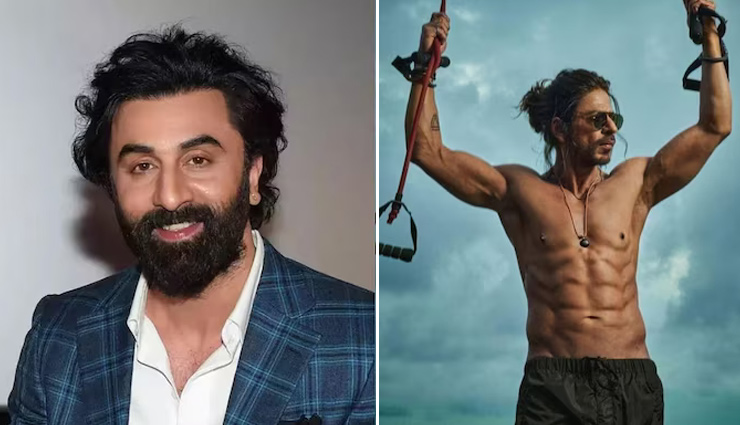 शाहरुख खान की 'पठान' की कमाई से खुश रणबीर कपूर, कही ये बात 