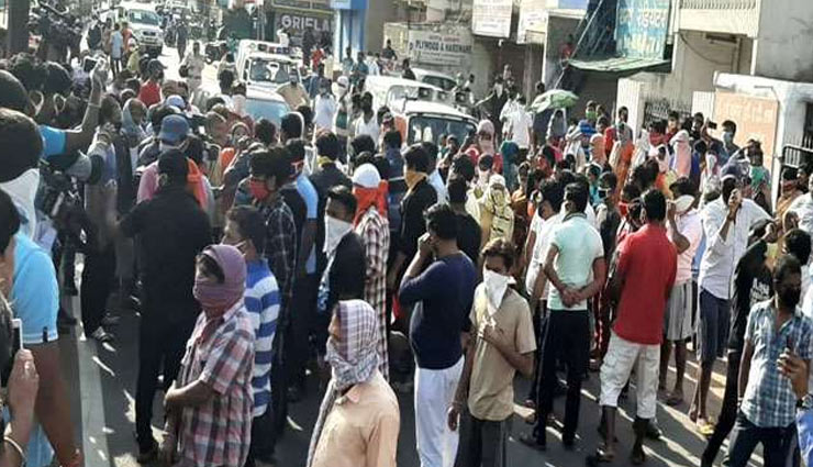 coronavirus update,protest over patient burial in ranchi,ranchi,news