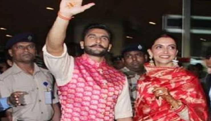 PICS- Sea of fans welcome newly-wed couple Deepika-Ranveer at Mumbai airport