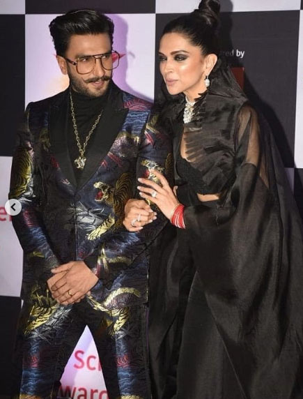 bollywood,ranveer singh,deepika padukone,star screen awards,video viral