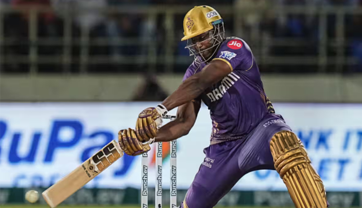 200 से ज्यादा छक्के लगाने वालों की सूची में शामिल हुए आंद्रेस रसेल, KKR के पहले खिलाड़ी
