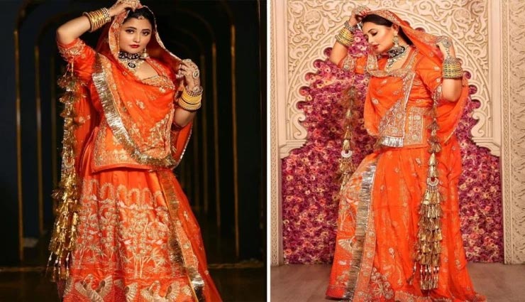 राजस्थानी दुल्हन बन रश्मि देसाई ने जीता सभी का दिल, फैंस बोले- शादी कब करोगी?