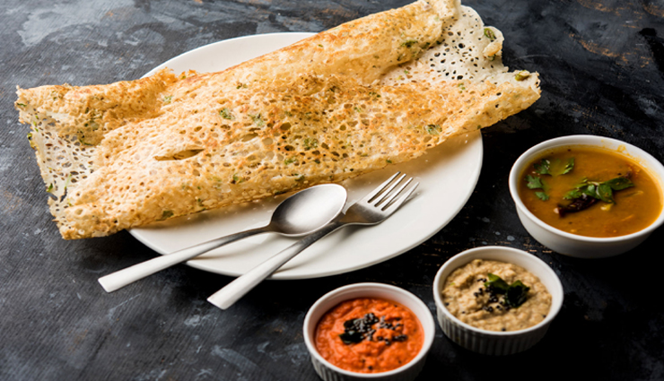ब्रेकफास्ट में ले क्रिस्पी रवा डोसा का स्वाद, मिनटों में होगा तैयार #Recipe