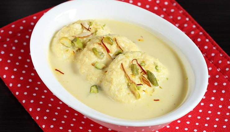 Recipe- Mouthwatering Rava Rasmalai