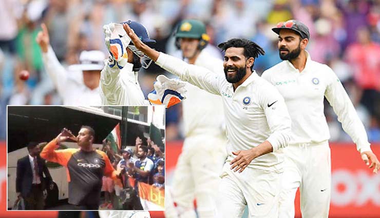 
जीत के जश्न में डूबे  कोच रवि शास्त्री, बीयर पीते आए नज़र, देखे वीडियो