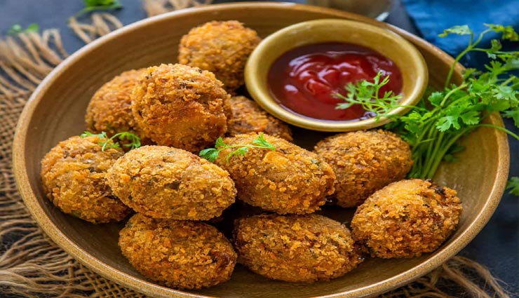 टी टाइम स्नैक्स में आजमाए 'रॉ बनाना मिंट कटलेट' #Recipe