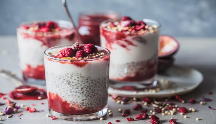 'स्ट्रॉबेरी चिया पुडिंग' से बनाए बच्चों का दिन स्पेशल #Recipe