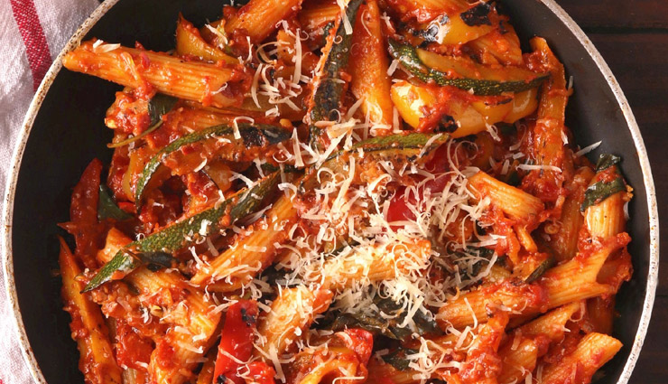 breakfast recipe,red sauce pasta recipe,pasta recipe,recipe in hindi