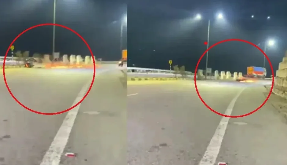 रील बनाने की चाह बनी मौत का कारण, बाइक स्टंट के दौरान 22 वर्षीय युवक की दर्दनाक मौत; वीडियो वायरल