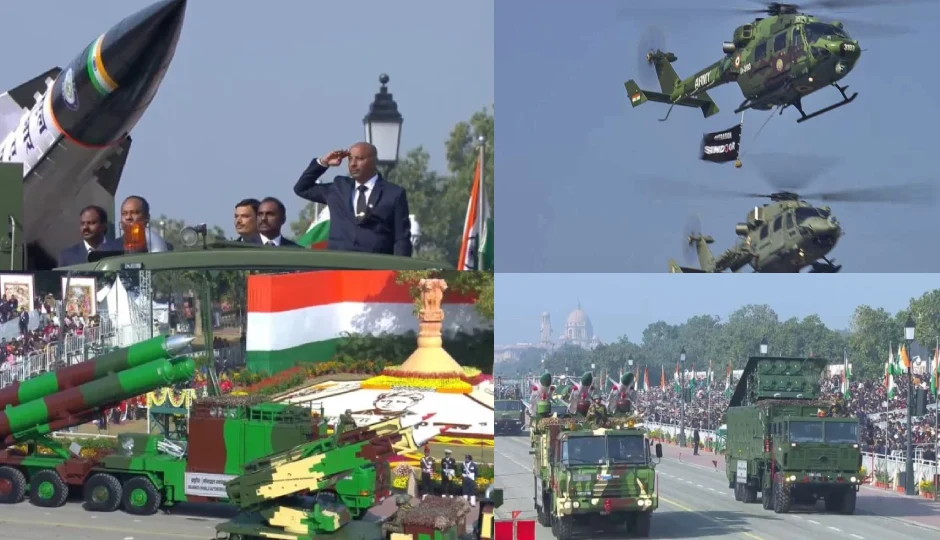 कर्तव्य पथ पर भारत ने दिखाया आधुनिक हथियारों और सैन्य ताकत का अद्भुत प्रदर्शन, देखें तस्वीरें और वीडियो
