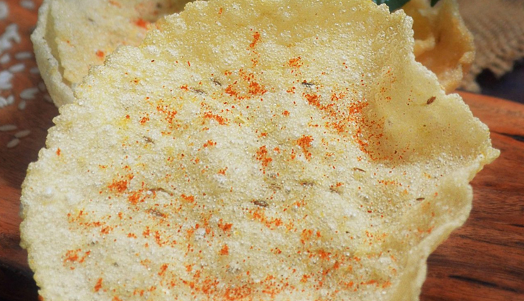 Recipe- Super Crisp and Delicious Rice Papad