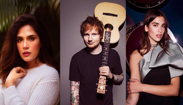 ऋचा चड्ढा ग्रैमी अवॉर्ड विनर आर्टिस्ट्स एड शीरन, मैरी जे ब्लिज और दुआ लीपा के साथ अंतरराष्ट्रीय महिला दिवस के वीडियो में आएंगी नजर