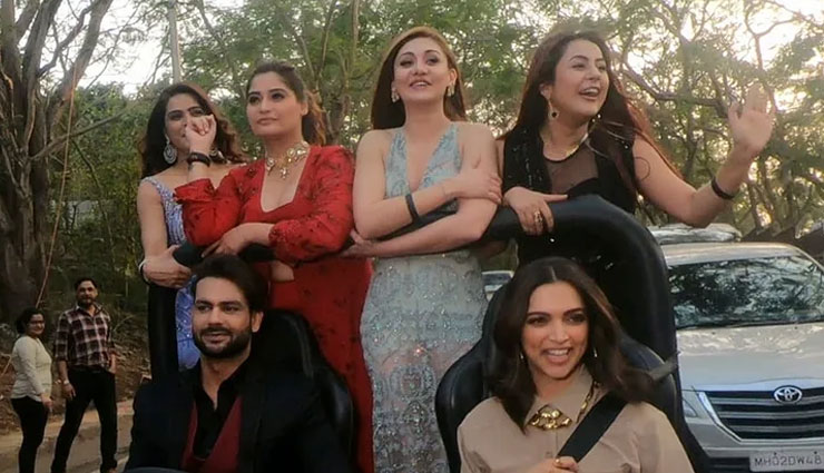 PICS- Big Boss 13 contestants enjoy a 'joyride' with Deepika Padukone 