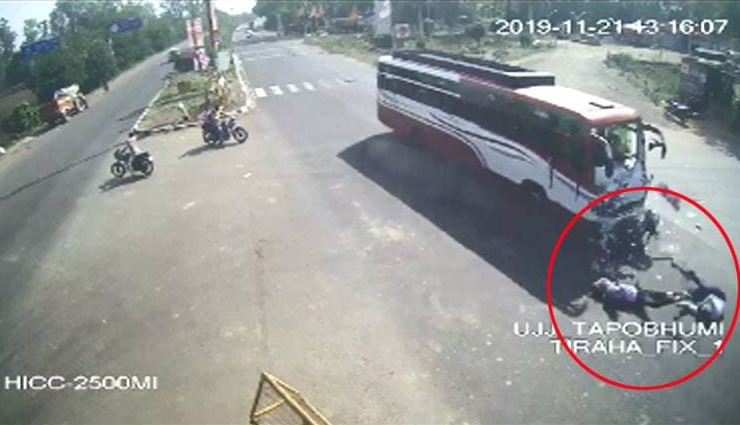 accident,ujjain,bike,madhya pradesh,news,news in hindi