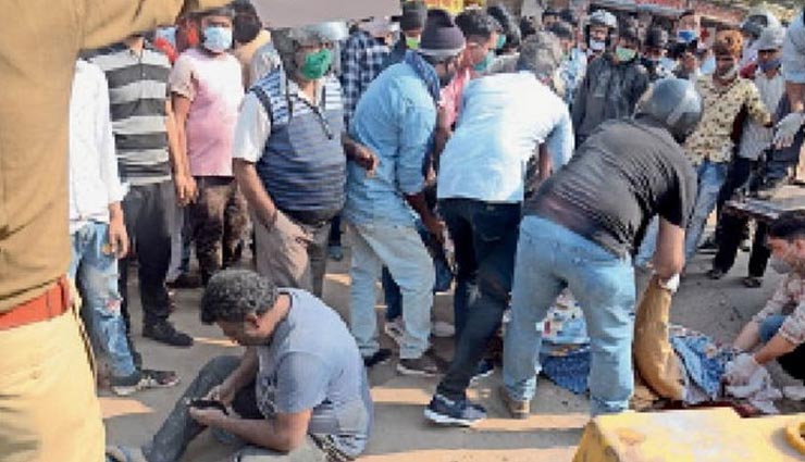 सीकर : दर्दनाक हादसे में बाइक सवार की हुई ऐसी मौत की सिर हो गया धड़ से अलग, राेडवेज बस ने कुचला