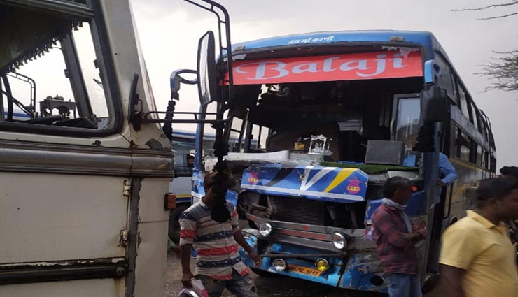 परबतसर : हाईवे पर हुए हादसों में घायल हुए आधा दर्जन लोग, कुल 5 वाहनों में ही भिडंत