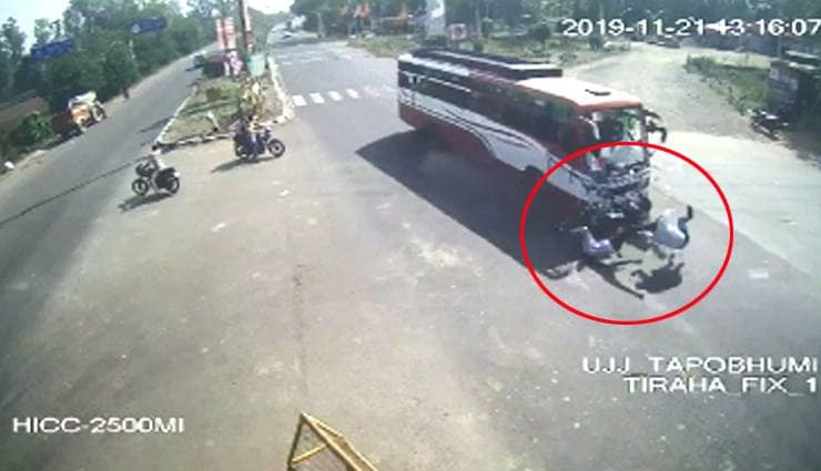 accident,ujjain,bike,madhya pradesh,news,news in hindi