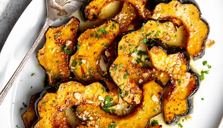 Recipe- Very Popular Roasted Acron Squash