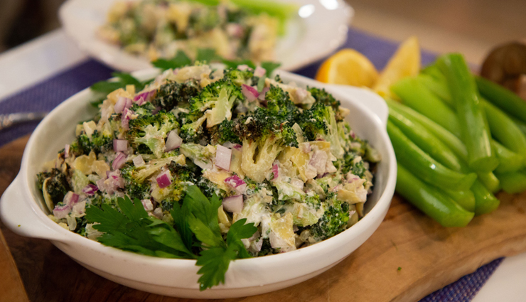 Recipe - Try this Delicious and Healthy Roasted Broccoli-Artichoke Dip