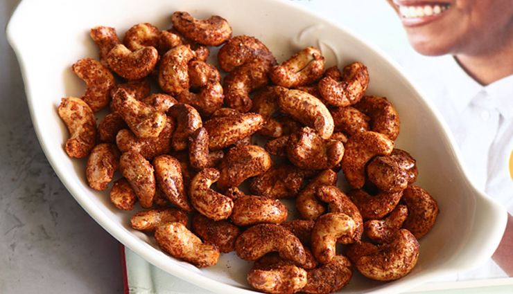 Recipe- Simple Party Snack Bloody Mary Cashews
