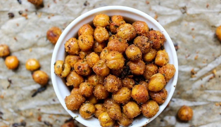 roasted chickpeas,party snacks recipe,recipe