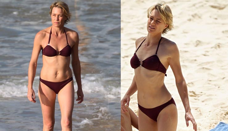 40 plus celebs who look better than ever in swimsuits,gwen stefani,fergie,robin wright,brooke,shields,salma hayek,sarah jessica parker,pamela anderson