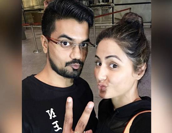 बिग बॉस 11 : मॉम-डैड के बाद अब ब्वॉयफ्रेंड रॉकी ने मांगे हिना के लिए वोट