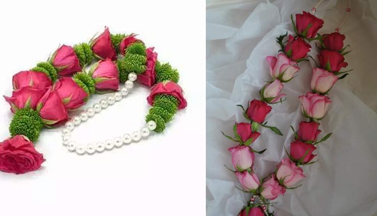 शादी पर आपकी पर्सनालिटी में निखार लाती है वरमाला, ट्राई करें ये 6 खूबसूरत डिजाइन garlands,flowers,bride and groom,wedding day,fashion tips,fashion,trendy garlands