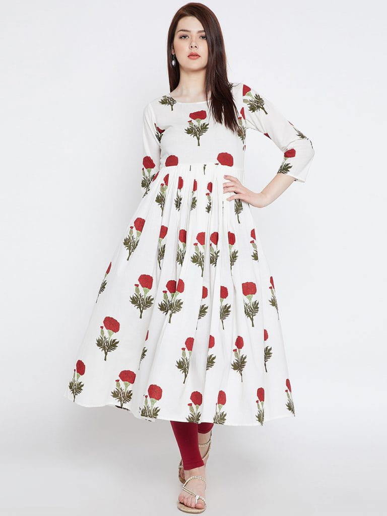 floral kurtas,summer kurtas,fashion tips