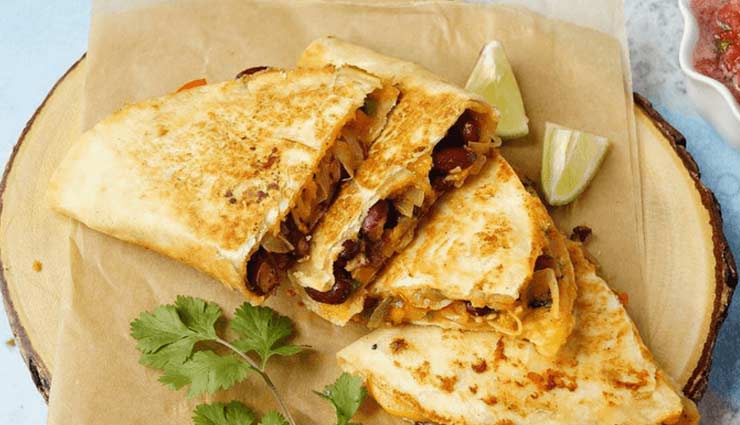 Recipe- Stop Your Midnight Craving With Roti Quesadilla