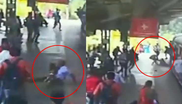 महिला और उसके बच्चे के लिए मसीहा बने RPF के 2 जवान, चलती ट्रेन से गिरने के बाद ऐसे बचाई जान, देखें वीडियो