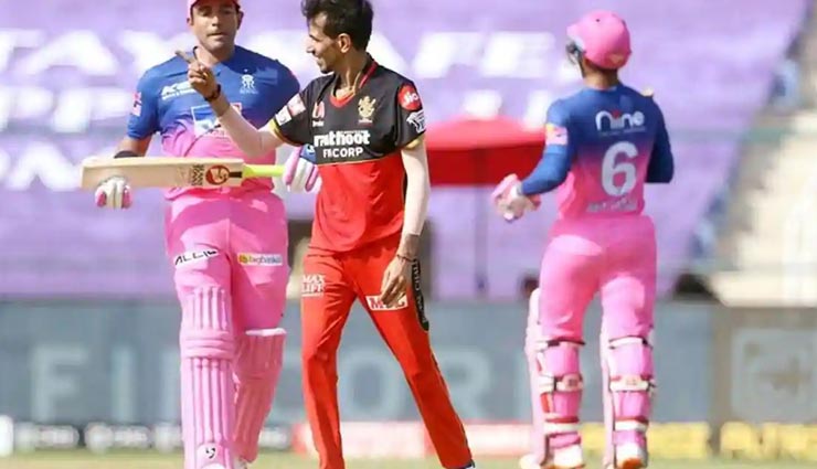 RCB vs RR : रॉयल्स ने दिया चैलेंजर्स को 155 रन का लक्ष्य, 8 रन बनाकर एरॉन फिंच आउट, कोहली पर आई जिम्मेदारी