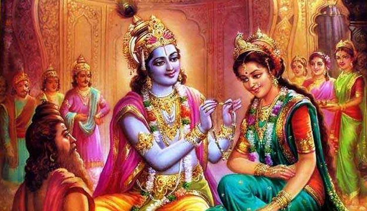lord shri krishna,lord krishna wife,first love letter,1000 years ago rukmani wrote the first love letter to shri krishna