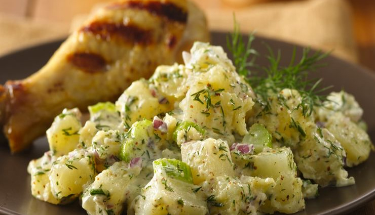 Recipe- Healthy To Eat Russet Potato Salad