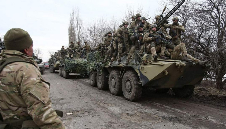 हमले का तीसरा दिन: यूक्रेन का दावा - मार गिराए रूस के 60 सैनिक