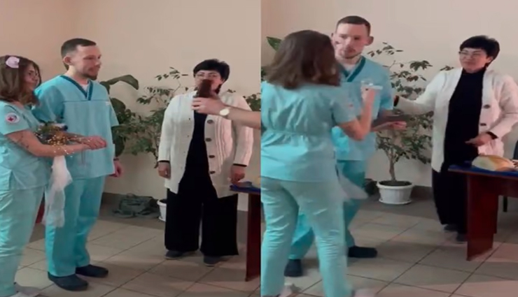 रूस-युक्रेन युद्ध की भयावह तस्वीरों के बीच दिखा दिल को सुकून देने वाला नजारा!