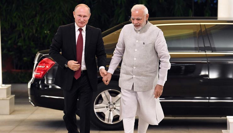 36 हजार करोड़ की डील हुई पक्की, एस-400 वायु रक्षा प्रणाली सौदे पर दोनों देशों के बीच हुए दस्तखत russian,russian air defence,s 400 triumf deal,india,russia,indian air force,pm narendra modi,vladimir putin