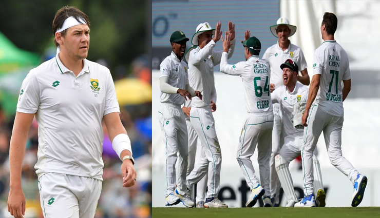 भारत के खिलाफ दूसरे टेस्ट से पहले दक्षिण अफ्रीका के तेज गेंदबाज गेराल्ड कोएत्जी हुए बाहर